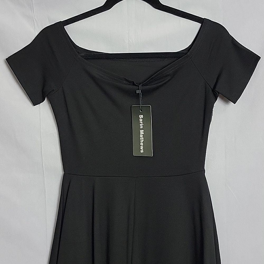🖤5/$20🖤 SARIN MATHEWS.. black mini dress.. - Picture 8 of 14